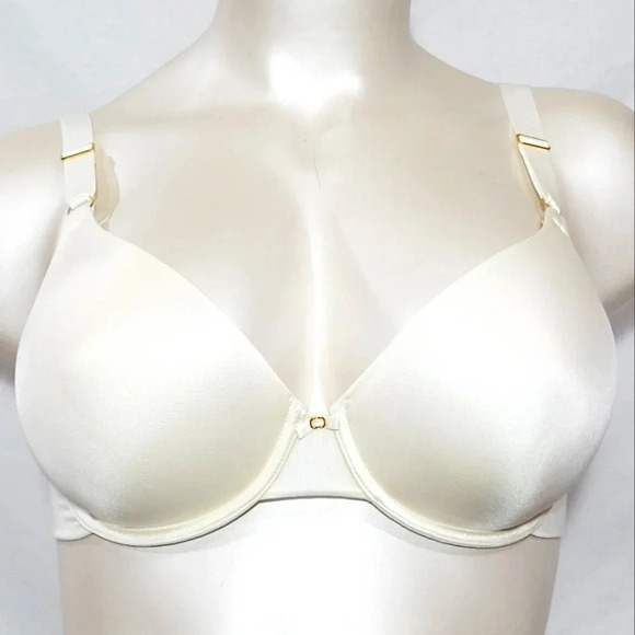 36DD Vanity Fair 75345 Beauty Back Full Coverage UW Bra White NWT - Picture 1 of 6